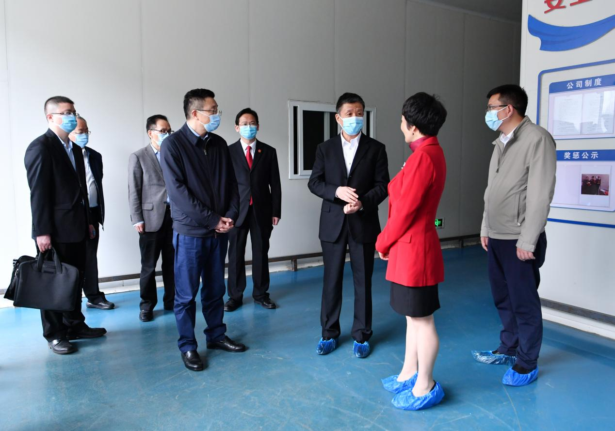 領導關懷丨重慶市高級人民法院黨組書記、院長李永利一行來司視察指導工作(圖3)